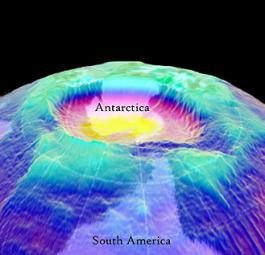 Найдено вещество разрушающее озоновый слой Земли