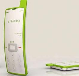 Новинки зеленых мобильных телефонов