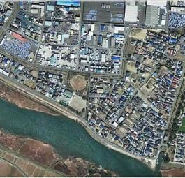 Фотографии последствий цунами в Японии: до и после
