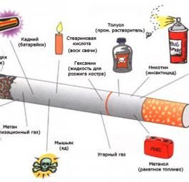 Что внутри сигарет и как они влияют на организм?