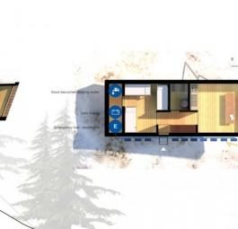 Швейцарские Альпы: мобильное экологичное жилище на солнечных батареях