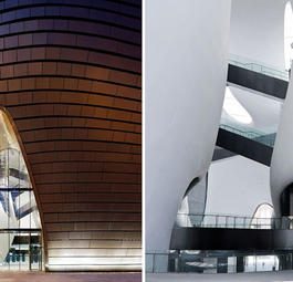 Компания MAD Architects завершила строительство футуристичного музея Ордос