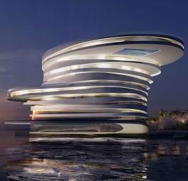 Спиральный Отель Helix в Абу-Даби - верх экологичности