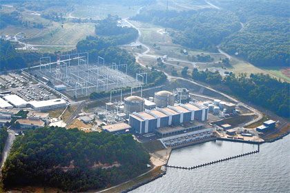 Циклон Айрин обесточил атомный реактор в Мериленде США