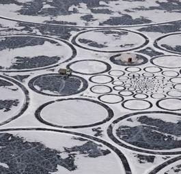 Искусство на льду озера Байкал
