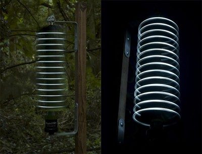 Firewinder - светильник для сада на энергии ветра