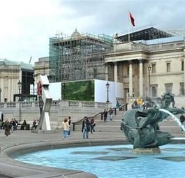 Живое воссоздание картины Ван Гога в Национальной галерее Лондона