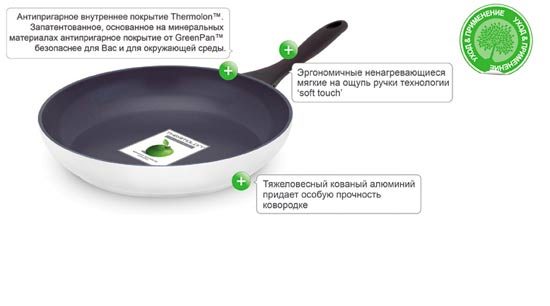 Зеленое будущее сковородок и кастрюль: Teflon или Thermolon?
